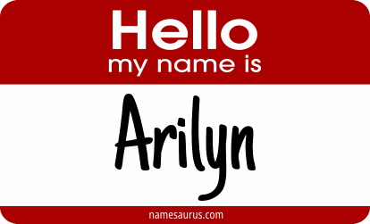 Hello my name is Arilyn png download