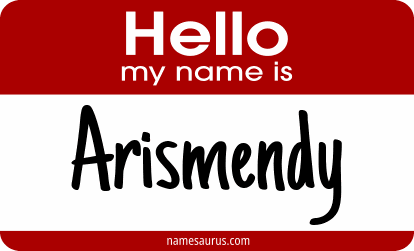 Hello my name is Arismendy png download