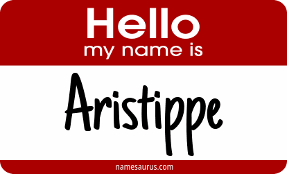 Hello my name is Aristippe png download
