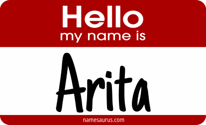 Hello my name is Arita png download