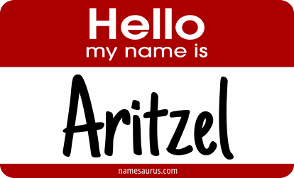 Hello my name is Aritzel png download