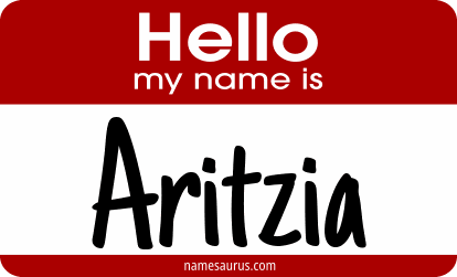 Hello my name is Aritzia png download