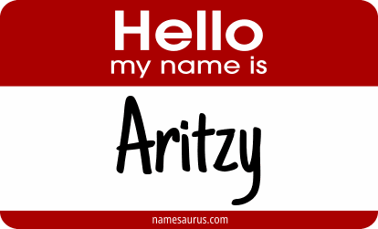 Hello my name is Aritzy png download