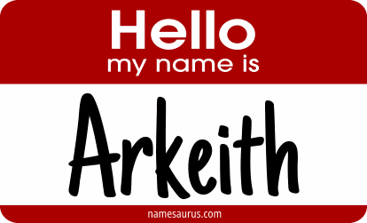Hello my name is Arkeith png download