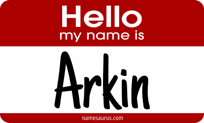 Hello my name is Arkin png download