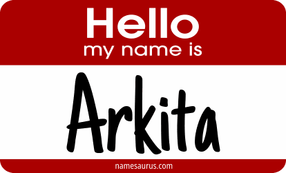 Hello my name is Arkita png download