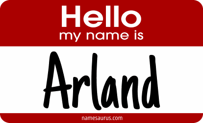 Hello my name is Arland png download