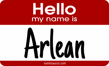 Hello my name is Arlean png download