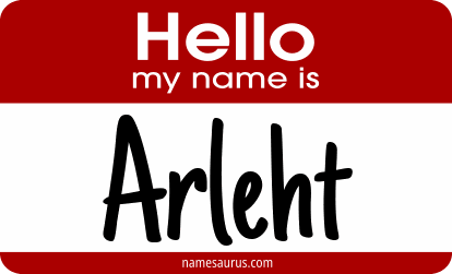 Hello my name is Arleht png download