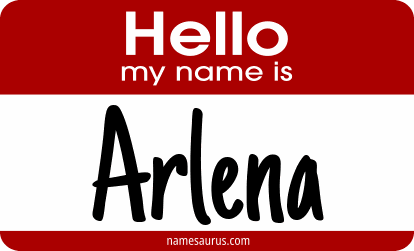 Hello my name is Arlena png download