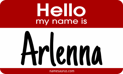 Hello my name is Arlenna png download