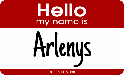 Hello my name is Arlenys png download