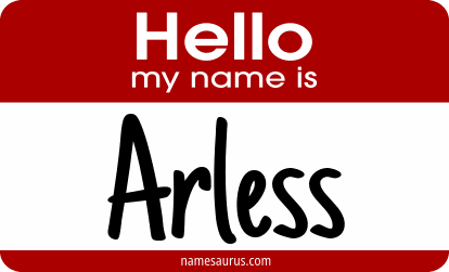 Hello my name is Arless png download