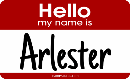 Hello my name is Arlester png download