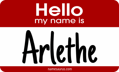 Hello my name is Arlethe png download