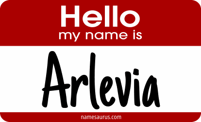 Hello my name is Arlevia png download