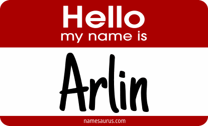 Hello my name is Arlin png download