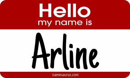 Hello my name is Arline png download