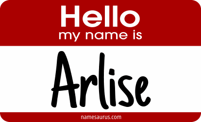Hello my name is Arlise png download