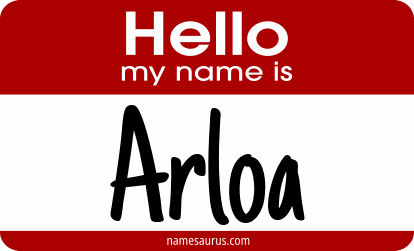 Hello my name is Arloa png download