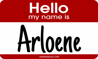 Hello my name is Arloene png download