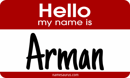 Hello my name is Arman png download