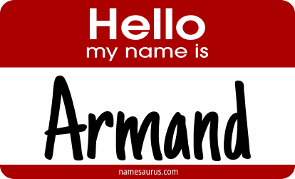 Hello my name is Armand png download