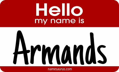 Hello my name is Armands png download