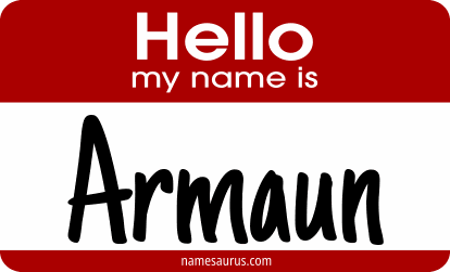 Hello my name is Armaun png download