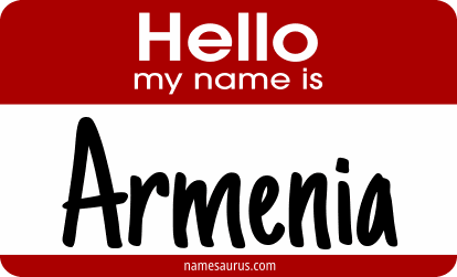 Hello my name is Armenia png download