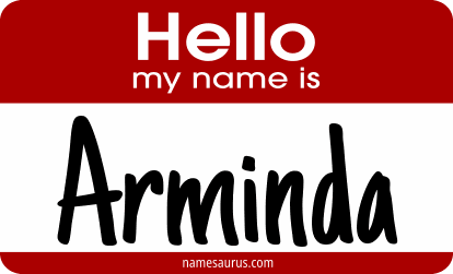 Hello my name is Arminda png download