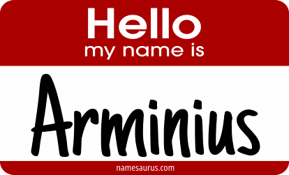 Hello my name is Arminius png download
