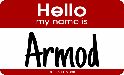 Hello my name is Armod png download
