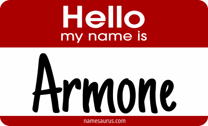 Hello my name is Armone png download