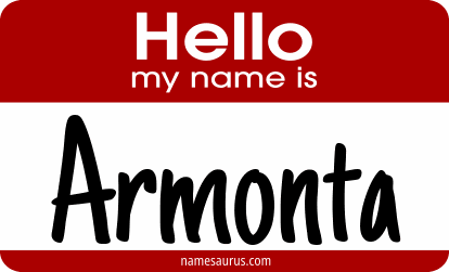 Hello my name is Armonta png download