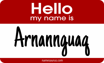 Hello my name is Arnannguaq png download