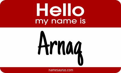 Hello my name is Arnaq png download