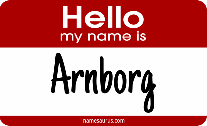 Hello my name is Arnborg png download