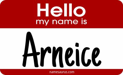 Hello my name is Arneice png download