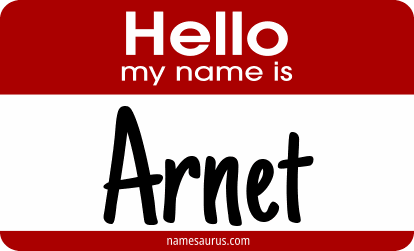 Hello my name is Arnet png download