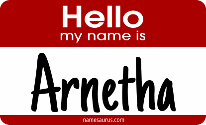 Hello my name is Arnetha png download