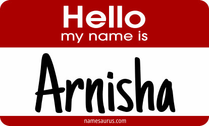 Hello my name is Arnisha png download