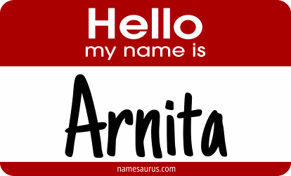 Hello my name is Arnita png download
