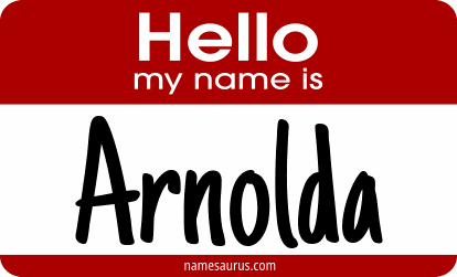 Hello my name is Arnolda png download