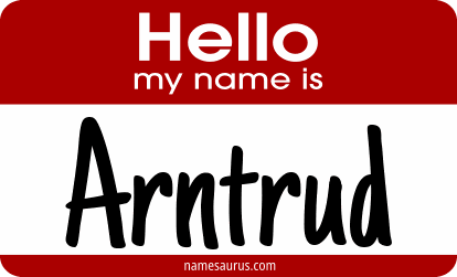 Hello my name is Arntrud png download