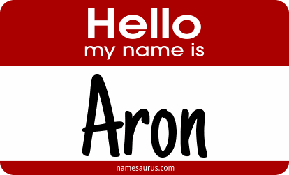 Hello my name is Aron png download
