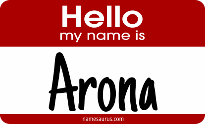 Hello my name is Arona png download
