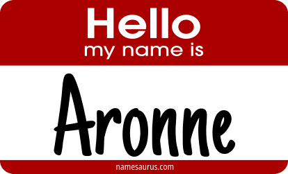 Hello my name is Aronne png download