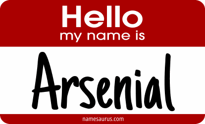 Hello my name is Arsenial png download