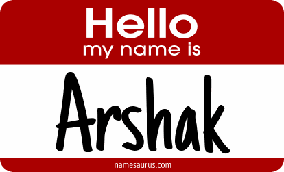 Hello my name is Arshak png download